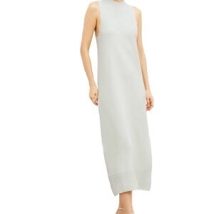 MM LaFleur Felda Dress 3D Knit Light Gray New With Tag